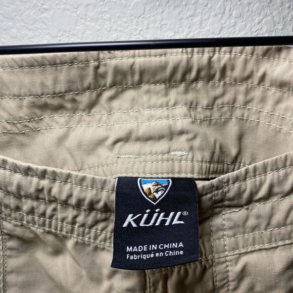 Kuhl Pants Womans 6 Beige Hiking Outdoor Hiking Trail Cotton/Nylon - Picture 2 of 14